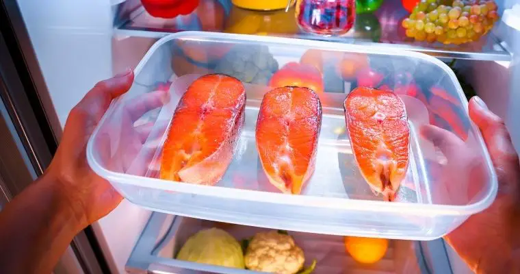 How long does cooked Salmon last in the Fridge?