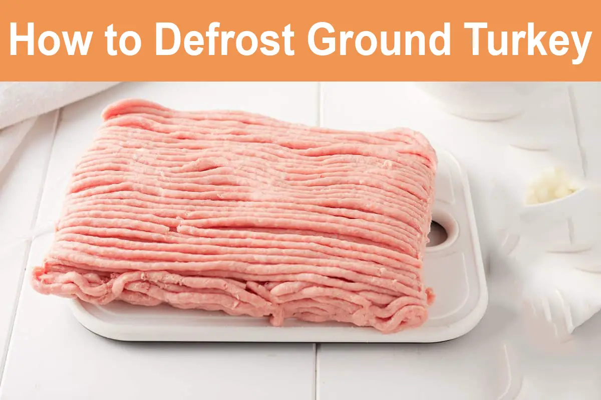 How to Defrost Ground Turkey