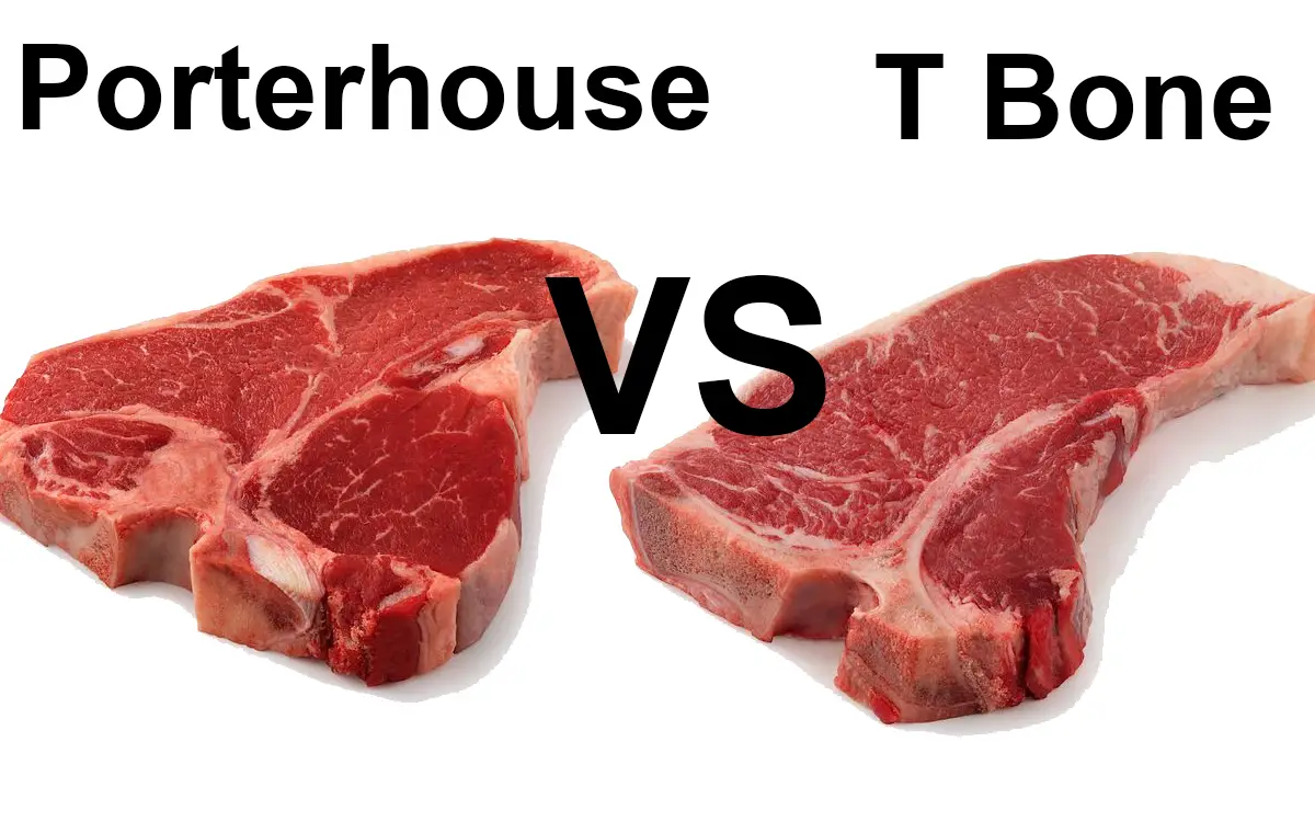 Porterhouse vs T Bone Steak